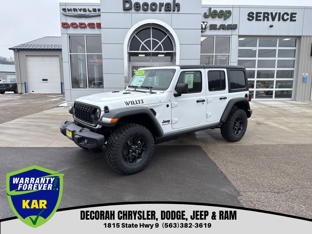 2026 Jeep Wrangler WRANGLER 4-DOOR WILLYS