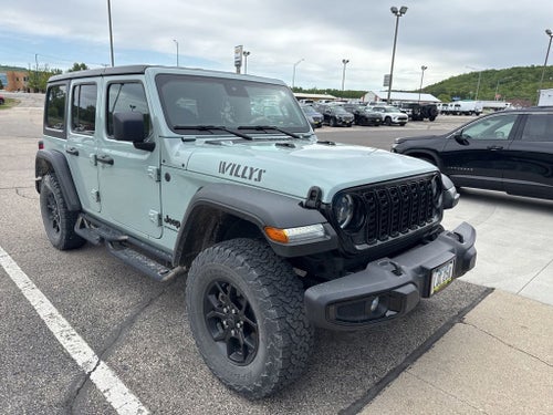 2024 Jeep Wrangler 4-Door Willys 4x4