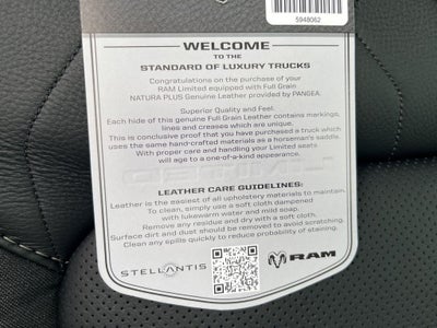 2026 RAM Ram 1500 RAM 1500 LIMITED CREW CAB 4X4 5'7' BOX