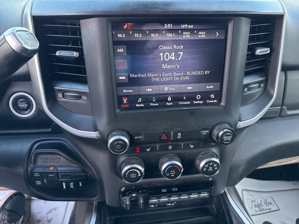 2020 RAM 3500 Big Horn Crew Cab 4x4 8' Box