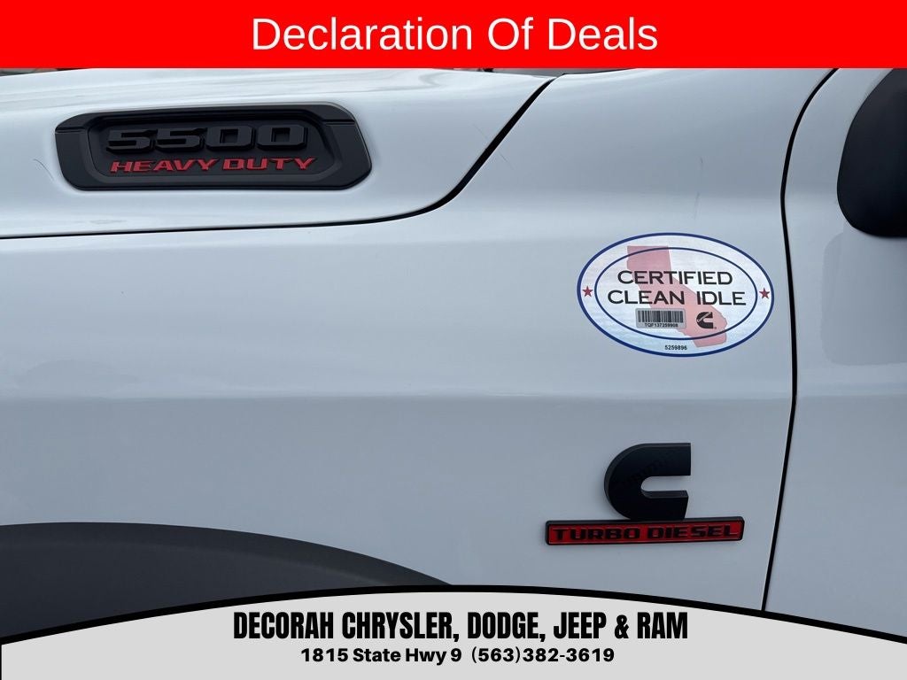 2026 RAM Ram 5500 Chassis Cab RAM 5500 TRADESMAN CHASSIS CREW CAB 4X4 60' CA
