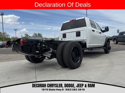2026 RAM Ram 5500 Chassis Cab RAM 5500 TRADESMAN CHASSIS CREW CAB 4X4 60' CA