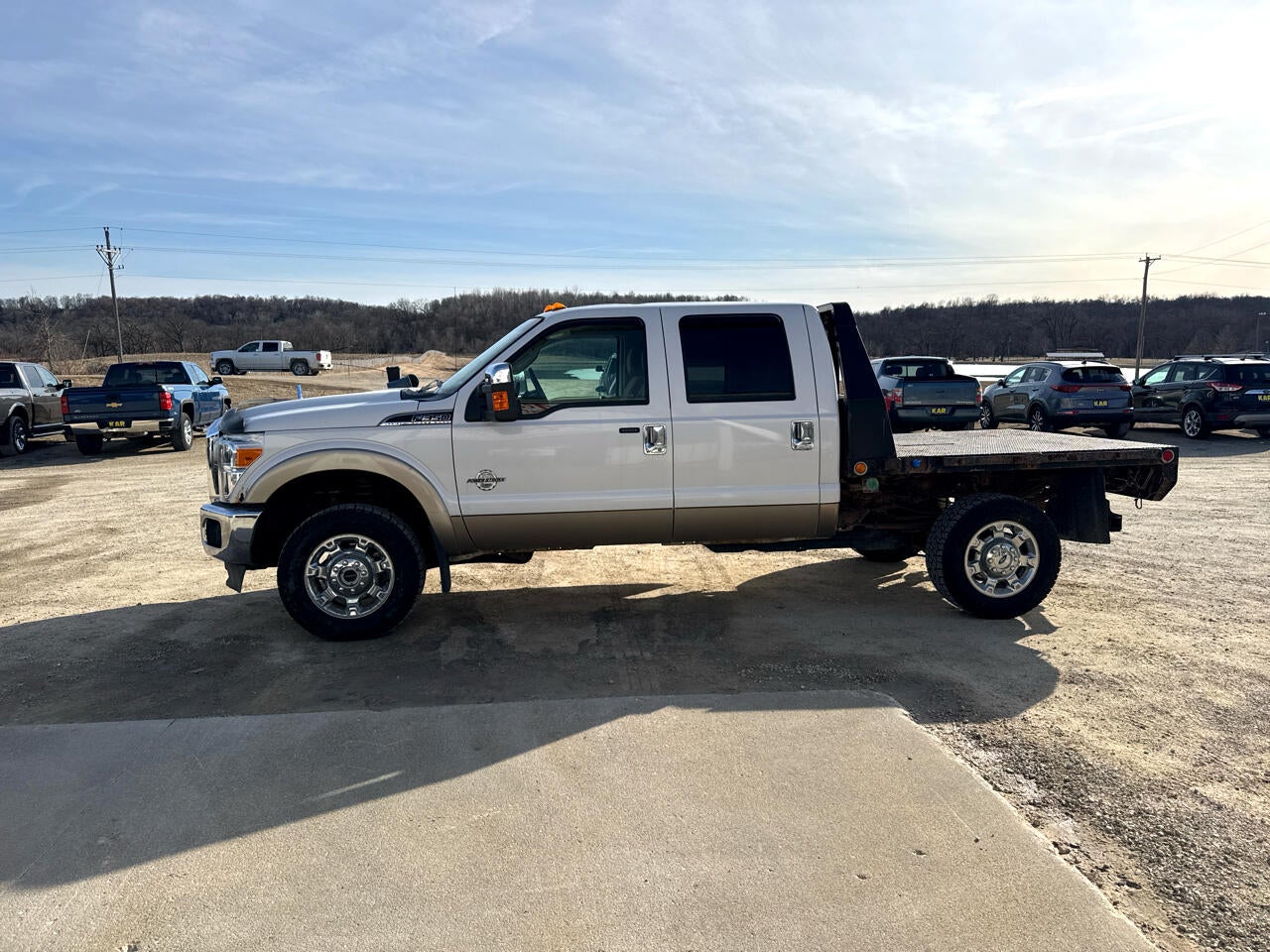2012 Ford Super Duty F-350 SRW Lariat 4WD Crew Cab 6.75' Box