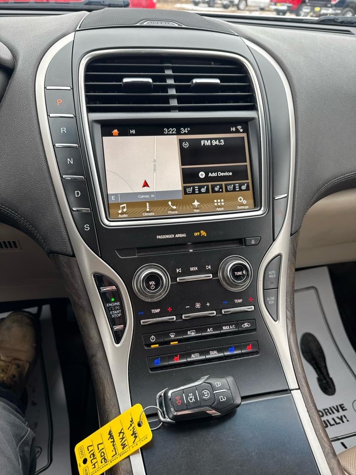 2017 Lincoln MKX Reserve AWD